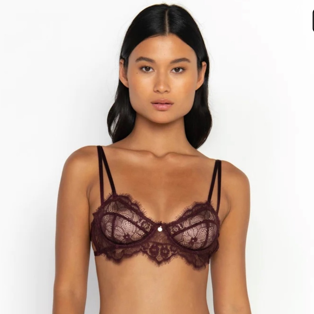 OH SO SWEET Bra Burgundy